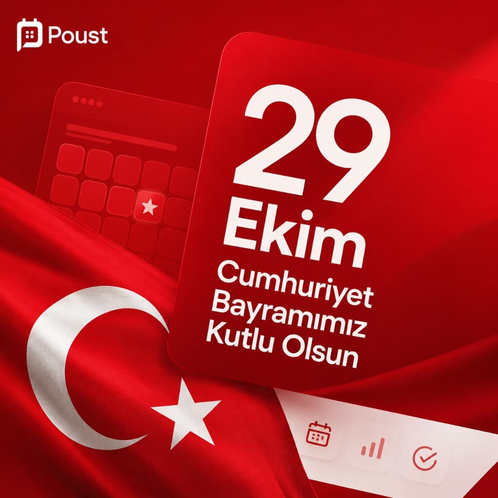 29 Ekim — poust marka postu örnek post