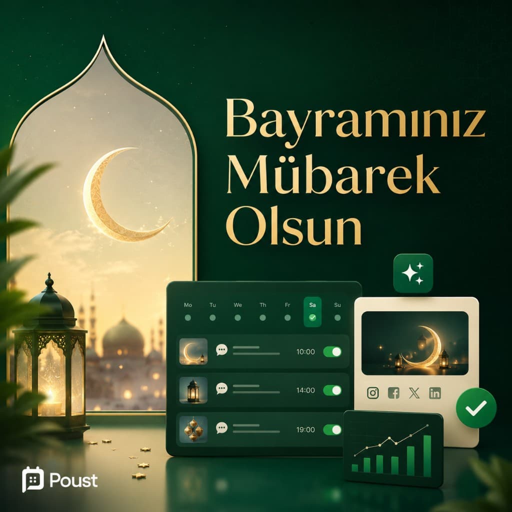 Ramazan Bayramı — poust marka postu örnek post